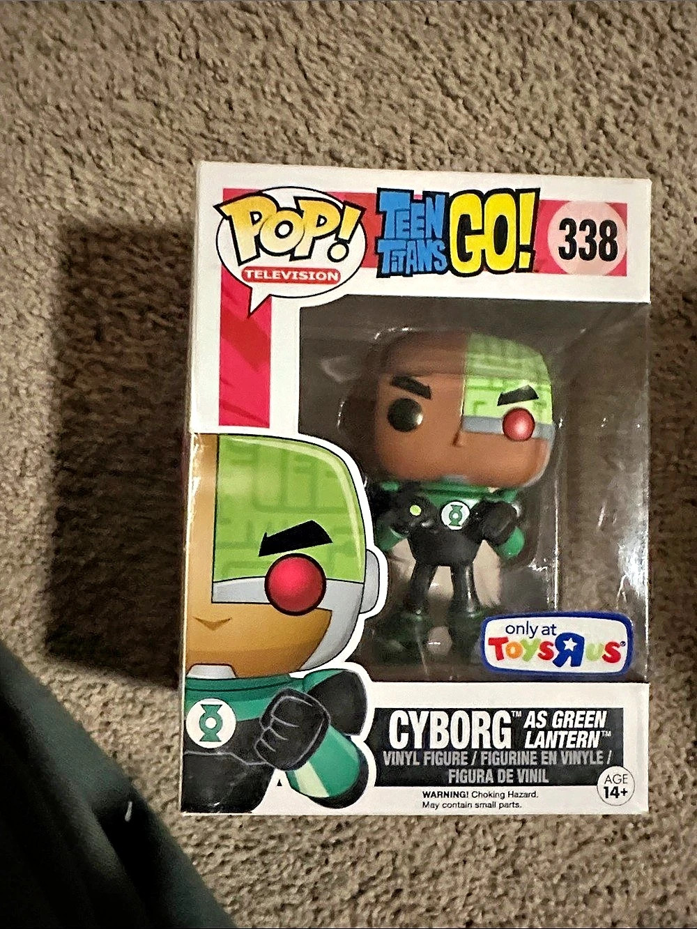 Funko Cyborg #338 Green & Black Figure